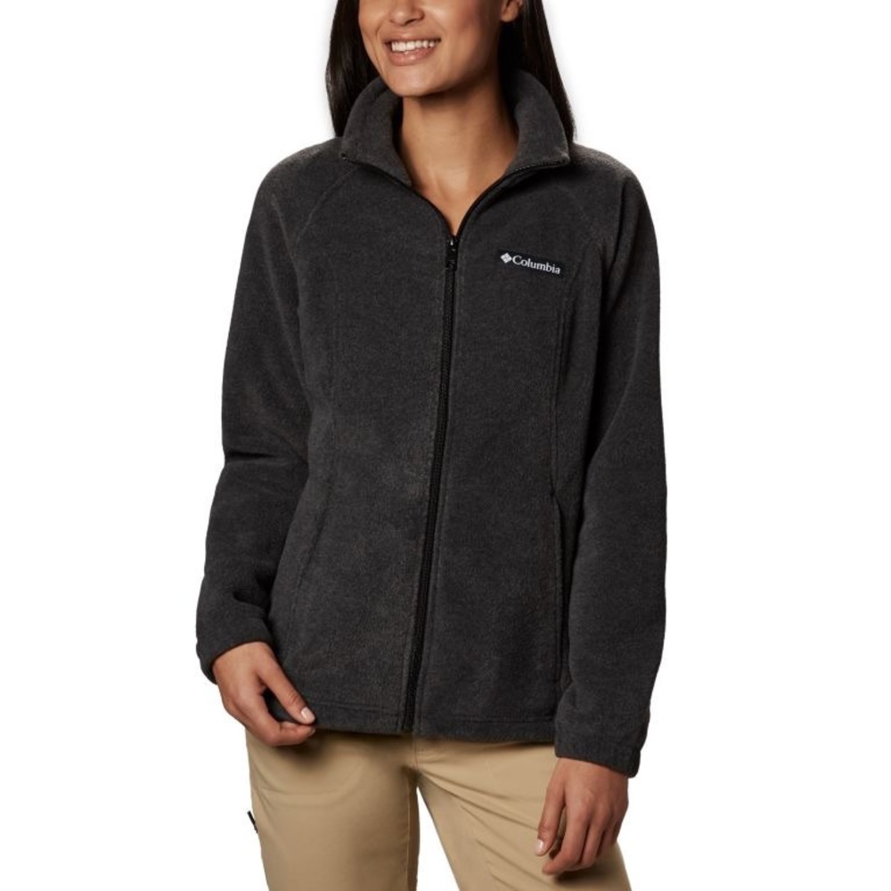 Columbia Full Zip Brown Fleece Jacket